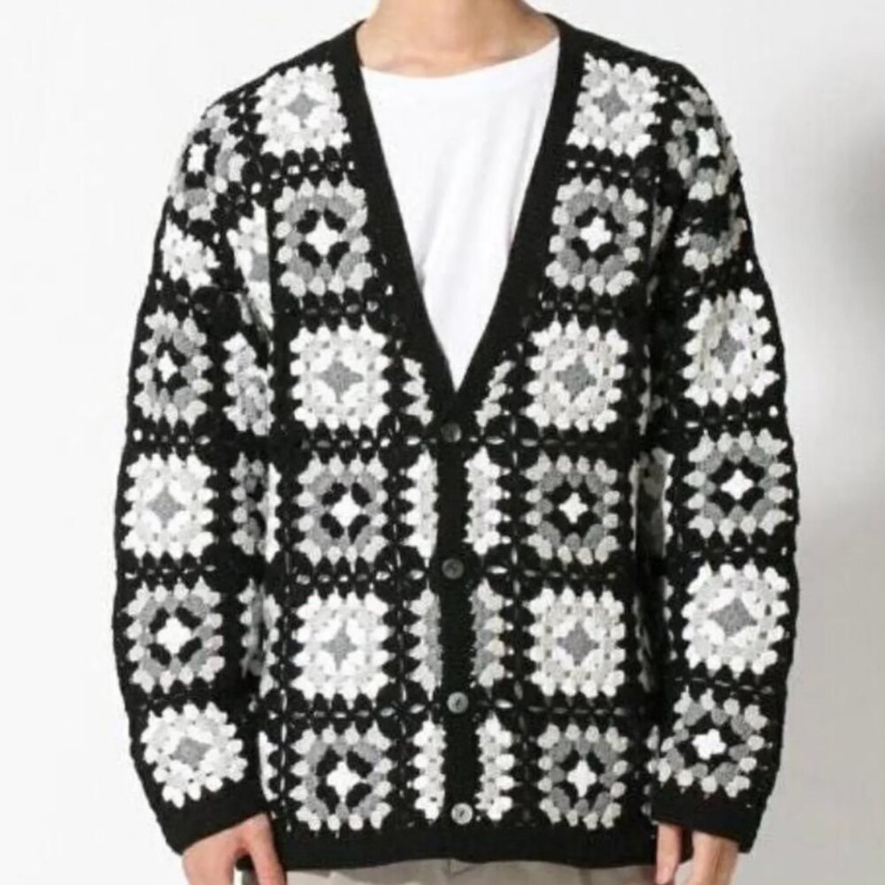 Vintage-Inspired Crochet Cardigan